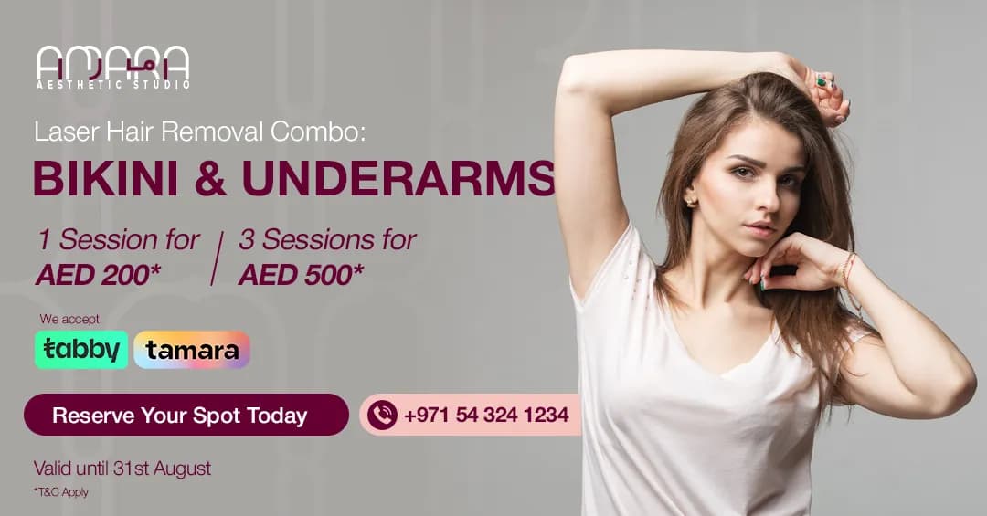 Laser Hair Removal Combo – Bikini & Underarms
