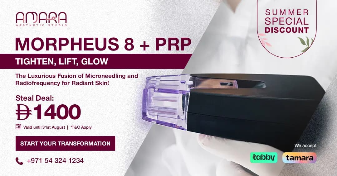 Morpheus 8 + PRP – Tighten, Lift & Glow