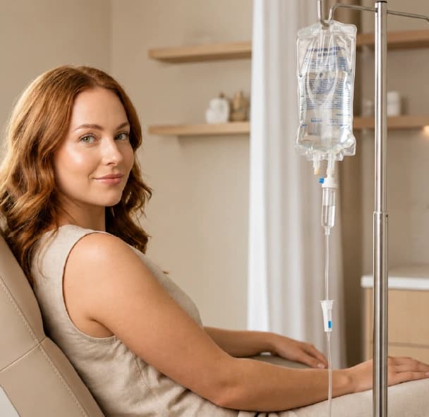 IV drip therapy consultation at Amara Aesthetic Studio