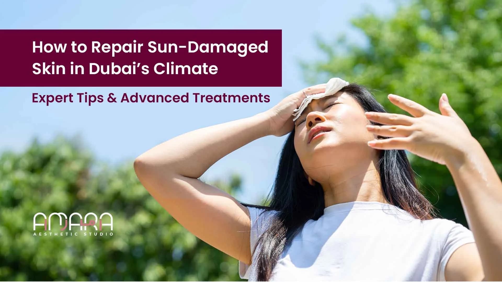 How to Repair Sun-Damaged Skin in Dubai’s Climate: Expert Tips &amp; Advanced Treatments 