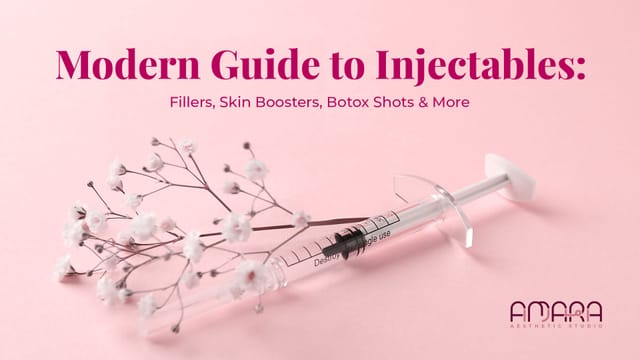 Types of Injectables: Botox Shots, Fillers, Skin Boosters & More