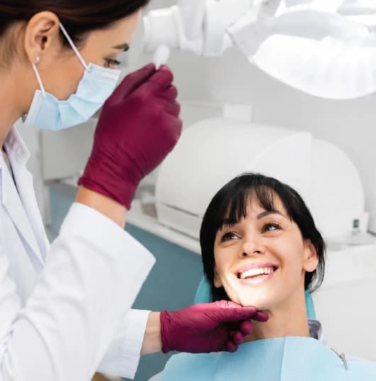 Candidate for cosmetic dentistry in Dubai