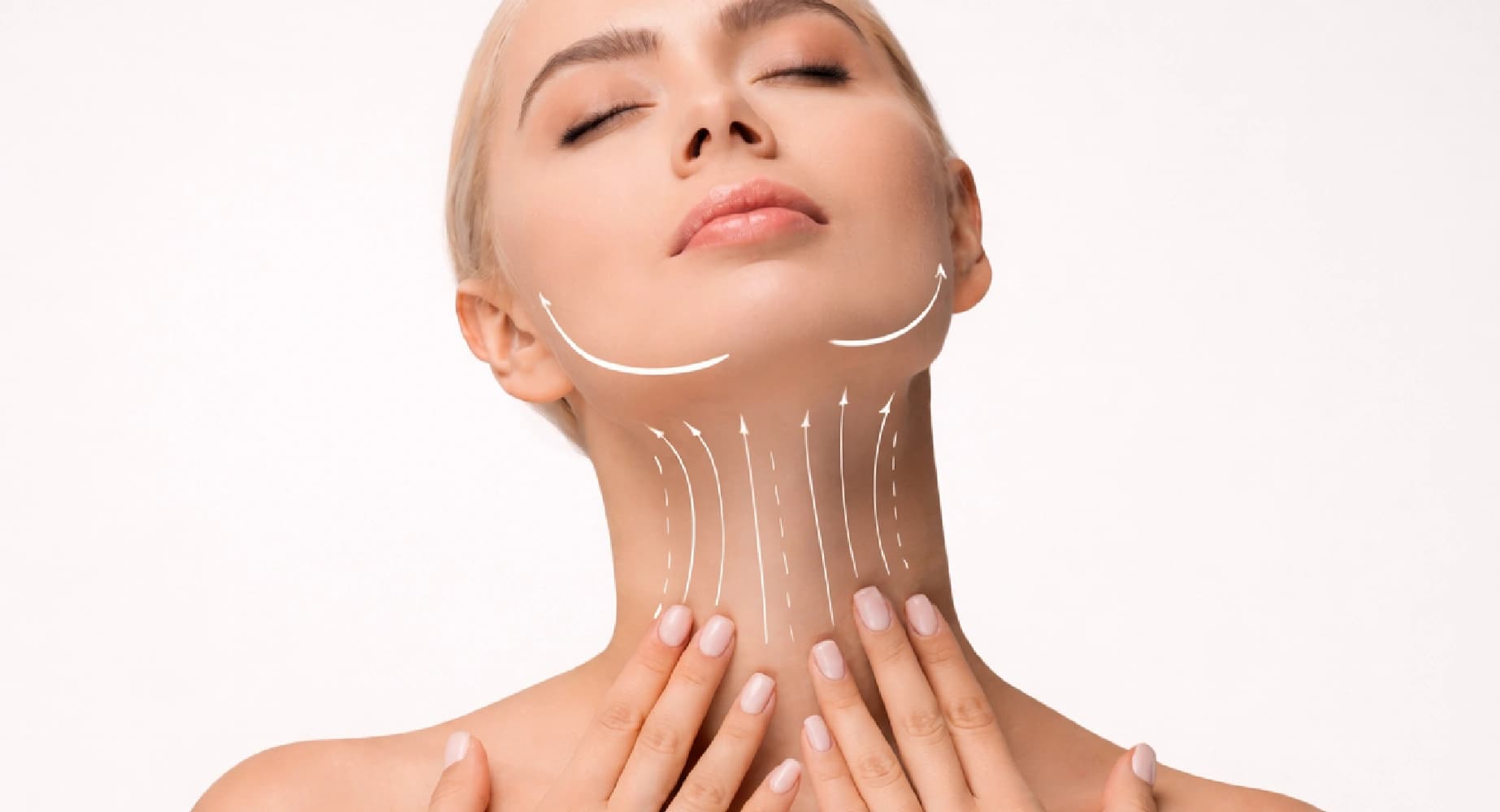 Neck and under-chin area